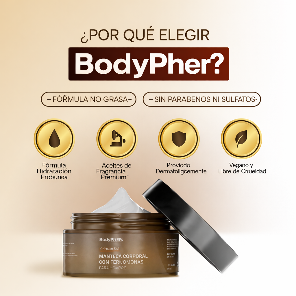 BodyPher™ Crema Corporal con Feromonas