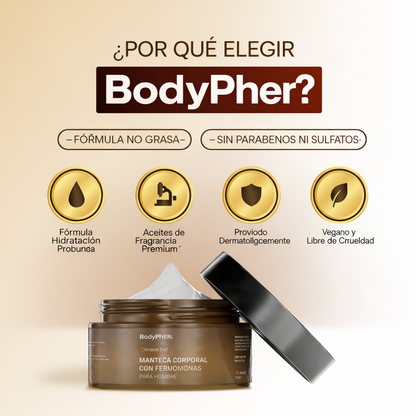 BodyPher™ Crema Corporal con Feromonas